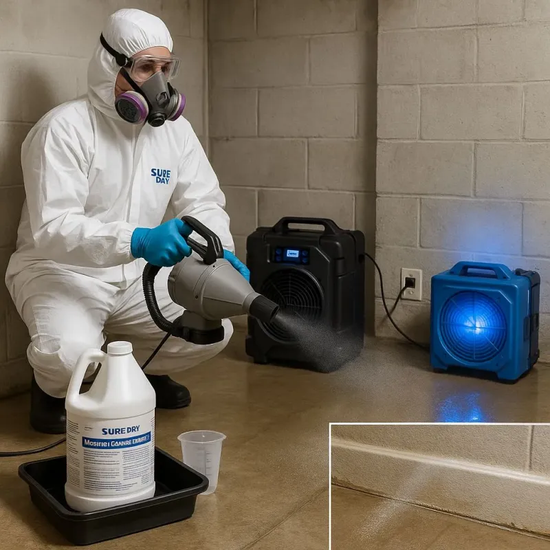 Sanitization and Odor Removal process in North Fort Lewis, WA