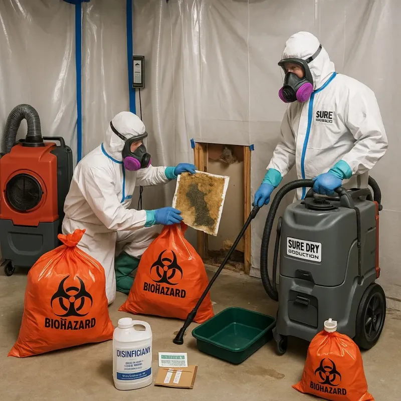Contaminated Water Handling Protocols process in North Fort Lewis, WA